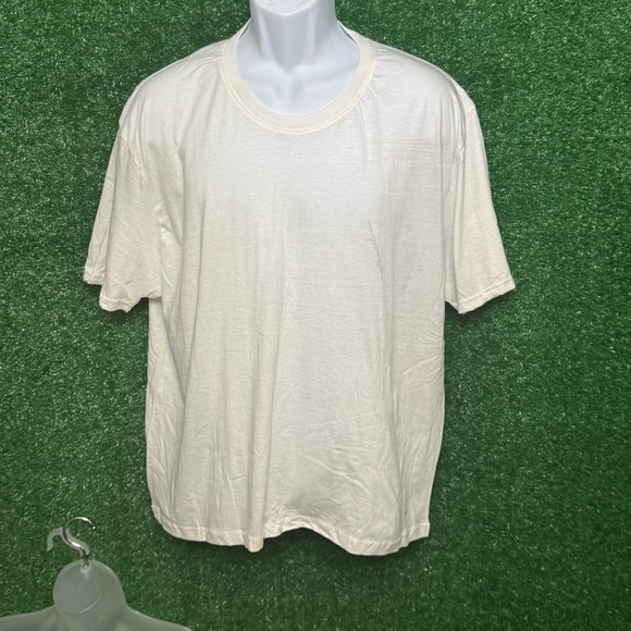 Nautica White Short Sleeve Tee Classic Crew Neck - Picture 1 of 4